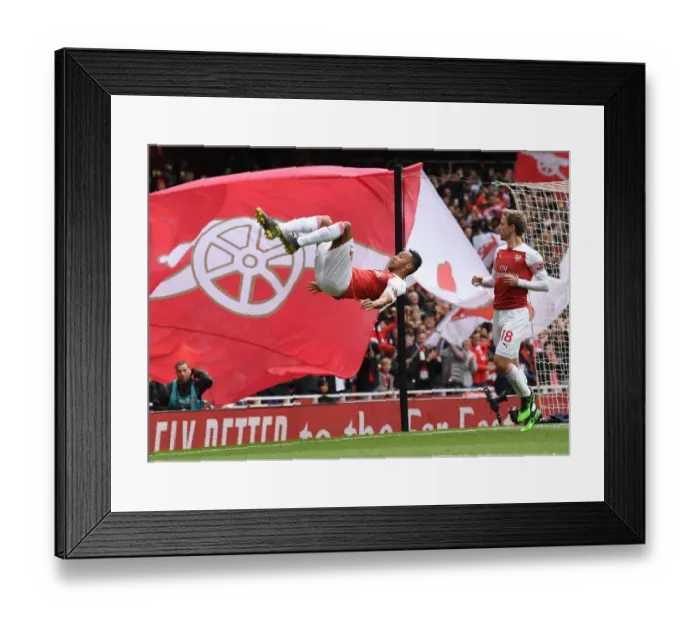 Framed Print : Pierre-Emerick Aubameyang's Thrilling Goal: Arsenal FC vs Brighton & Hove Albion, Premier League 2018-19 Framed Print : Pierre-Emerick Aubameyang's Thrilling Goal: Arsenal FC vs Brighton & Hove Albion, Premier League 2018-19