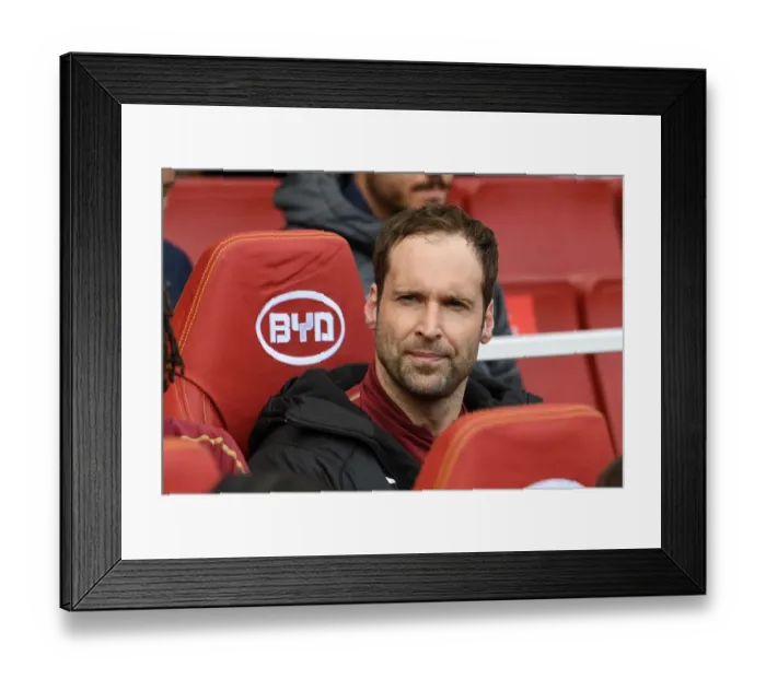 Framed Print : Petr Cech: Focused and Ready - Arsenal FC vs Brighton & Hove Albion, Premier League 2018-19 Framed Print : Petr Cech: Focused and Ready - Arsenal FC vs Brighton & Hove Albion, Premier League 2018-19