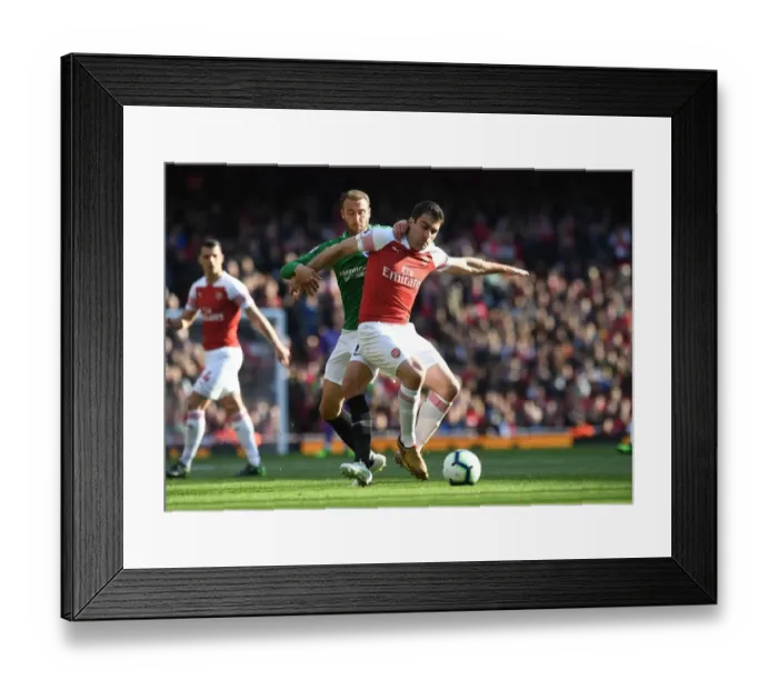 Framed Print : Clash at Emirates: Sokratis vs. Murray - Arsenal vs. Brighton & Hove Albion, Premier League Framed Print : Clash at Emirates: Sokratis vs. Murray - Arsenal vs. Brighton & Hove Albion, Premier League