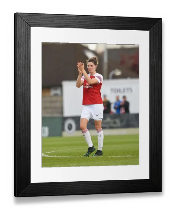 Framed Print : Dominique Bloodworth of Arsenal Bids Farewell to Fans after Arsenal Women vs Manchester City Women Match Framed Print : Dominique Bloodworth of Arsenal Bids Farewell to Fans after Arsenal Women vs Manchester City Women Match