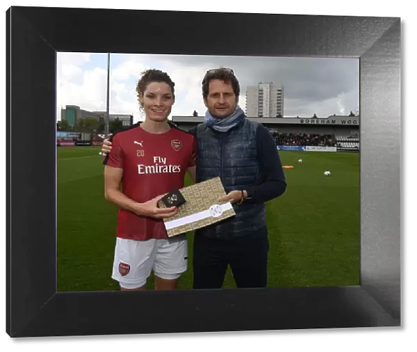 Arsenal Women's Dominique Bloodworth Honored with 100th Appearance Milestone by Manager Joe Montemurro
