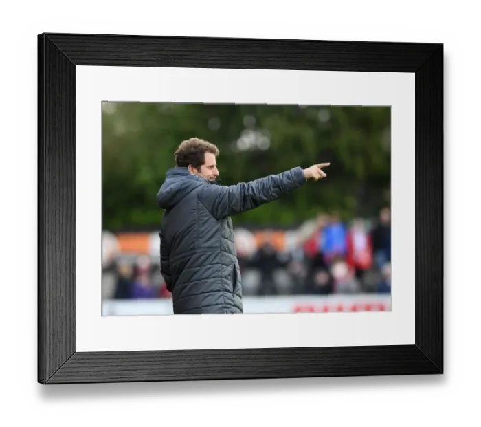 Framed Print : Joe Montemurro Leads Arsenal Women Against Manchester City: WSL Showdown