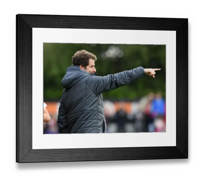 Framed Print : Joe Montemurro Leads Arsenal Women in Showdown Against Manchester City (WSL) Framed Print : Joe Montemurro Leads Arsenal Women in Showdown Against Manchester City (WSL)