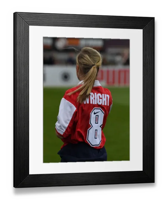 Framed Print : Jordan Nobbs: Arsenal's Star Gear Up for Manchester City Showdown