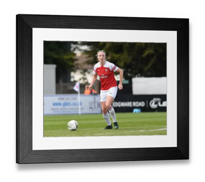 Framed Print : Louise Quinn in Action: Arsenal Women vs Manchester City Women (2018-19) Framed Print : Louise Quinn in Action: Arsenal Women vs Manchester City Women (2018-19)