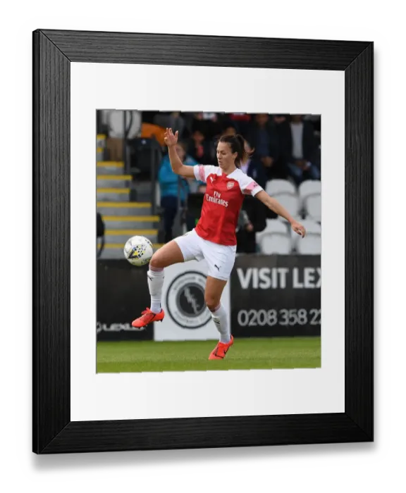 Framed Print : Viki Schnaderbeck in Action: Arsenal Women vs Manchester City Women, WSL (Women's Super League)