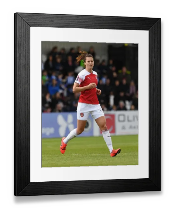 Framed Print : Viki Schnaderbeck: In Action for Arsenal Women Against Manchester City