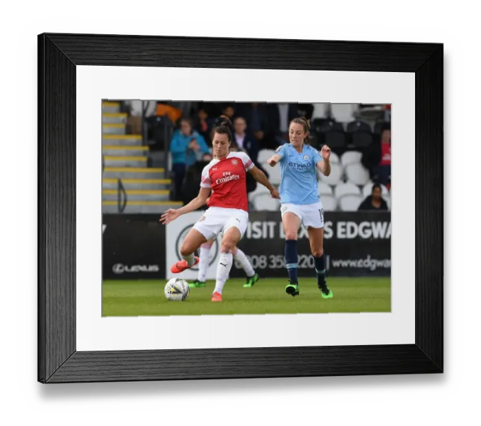 Framed Print : Clash of Titans: Schnaderbeck vs. Weir in Arsenal Women vs. Manchester City Women Showdown Framed Print : Clash of Titans: Schnaderbeck vs. Weir in Arsenal Women vs. Manchester City Women Showdown