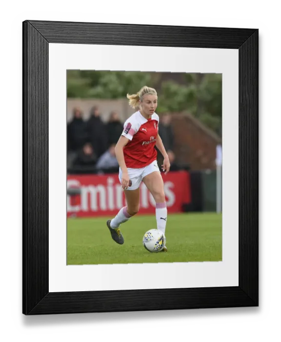 Framed Print : Leah Williamson: In Action for Arsenal Women Against Manchester City