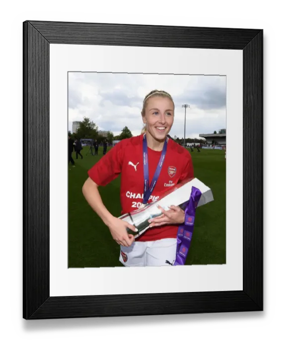 Framed Print : Leah Williamson and the Arsenal Women's Team Celebrate WSL Title Victory Framed Print : Leah Williamson and the Arsenal Women's Team Celebrate WSL Title Victory