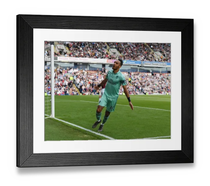 Framed Print : Aubameyang's Game-Winning Goal: Arsenal Secures Premier League Victory at Burnley (2018-19) Framed Print : Aubameyang's Game-Winning Goal: Arsenal Secures Premier League Victory at Burnley (2018-19)