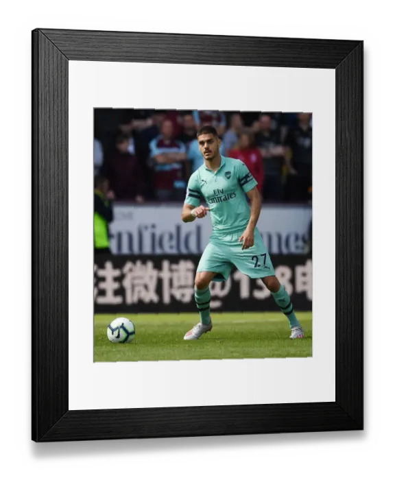 Framed Print : Mavropanos in Action: Burnley vs. Arsenal, Premier League 2018-19 Framed Print : Mavropanos in Action: Burnley vs. Arsenal, Premier League 2018-19