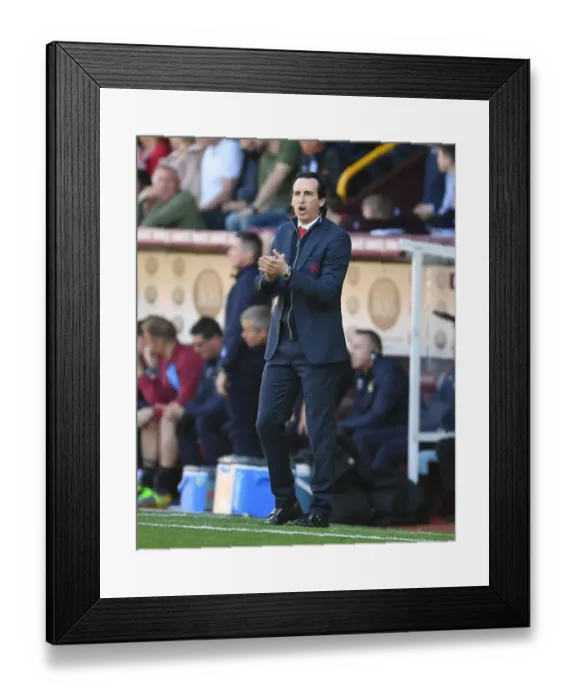 Framed Print : Unai Emery Leads Arsenal Against Burnley in Premier League Showdown Framed Print : Unai Emery Leads Arsenal Against Burnley in Premier League Showdown