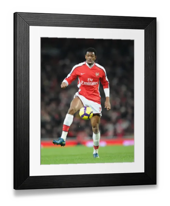 Framed Print : Abou Diaby (Arsenal). Arsenal 3: 0 Hull City, Barclays Premier league, Emirates Stadium