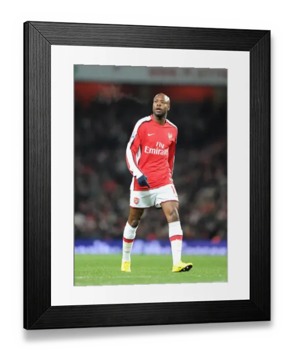 Framed Print : William Gallas (Arsenal). Arsenal 3: 0 Hull City, Barclays Premier league