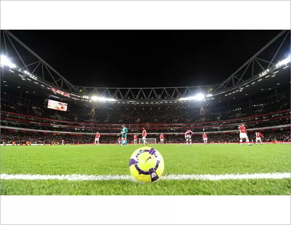 Emirates Stadium before kick off. Arsenal 3: 0 Hull City, Barclays Premier league