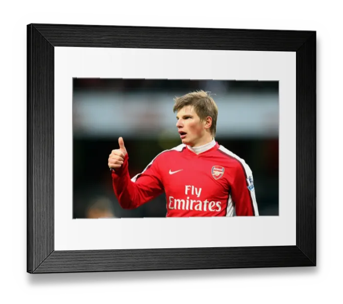 Framed Print : Arsenal's Andrey Arshavin Shines in 3-0 Victory over Aston Villa in the Barclays Premier League Framed Print : Arsenal's Andrey Arshavin Shines in 3-0 Victory over Aston Villa in the Barclays Premier League
