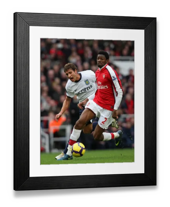 Framed Print : Abou Diaby (Arsenal) Stiliyan Petrov (Villa). Arsenal 3: 0 Aston Villa. Barclays Premier League Framed Print : Abou Diaby (Arsenal) Stiliyan Petrov (Villa). Arsenal 3: 0 Aston Villa. Barclays Premier League