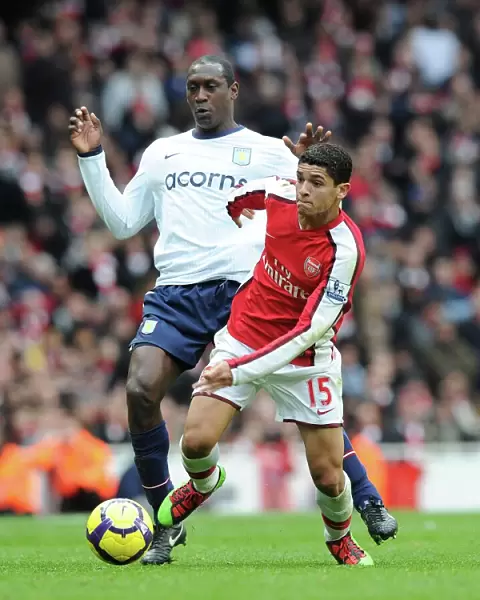 Denilson (Arsenal) Emile Heskey (Aston Villa). Arsenal 3: 0 Aston Villa