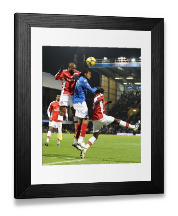 Framed Print : William Gallas and Bacary Sagna (Arsenal) Frederic Piquionne (Portsmouth) Framed Print : William Gallas and Bacary Sagna (Arsenal) Frederic Piquionne (Portsmouth)