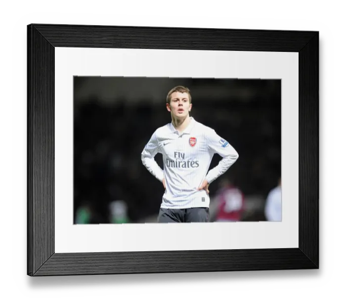 Framed Print : Jack Wilshere (Arsenal). West Ham United 1: 2 Arsenal, FA Cup Third Round Framed Print : Jack Wilshere (Arsenal). West Ham United 1: 2 Arsenal, FA Cup Third Round