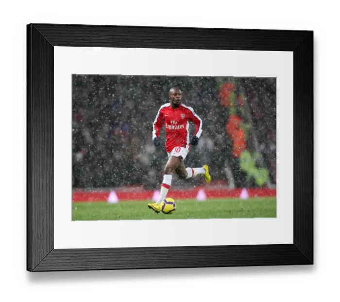 Framed Print : William Gallas (Arsenal). Arsenal 2: 2 Everton. Barclays Premier League Framed Print : William Gallas (Arsenal). Arsenal 2: 2 Everton. Barclays Premier League