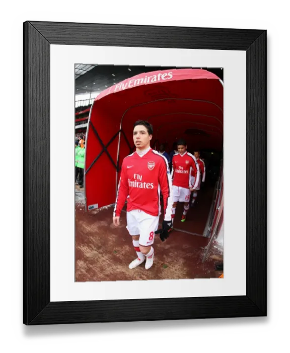 Framed Print : Samir Nasri (Arsenal). Arsenal 2: 2 Everton. Barclays Premier League. Emirates Stadium Framed Print : Samir Nasri (Arsenal). Arsenal 2: 2 Everton. Barclays Premier League. Emirates Stadium