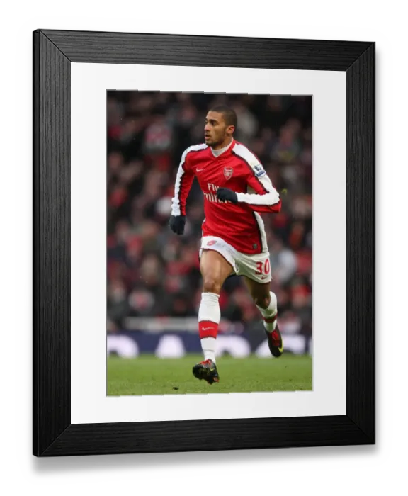 Framed Print : Armand Traore (Arsenal). Arsenal 2: 2 Everton. Barclays Premier League. Emirates Stadium Framed Print : Armand Traore (Arsenal). Arsenal 2: 2 Everton. Barclays Premier League. Emirates Stadium