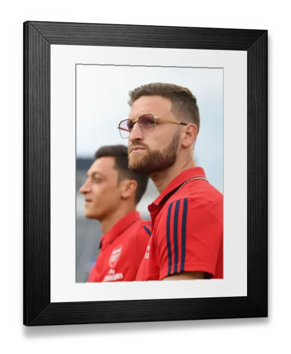 Framed Print : Arsenal's Mustafi Prepares for Colorado Rapids Clash