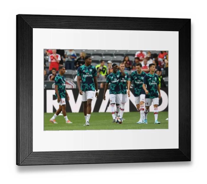 Framed Print : Arsenal FC Training Ahead of Colorado Rapids Match, 2019