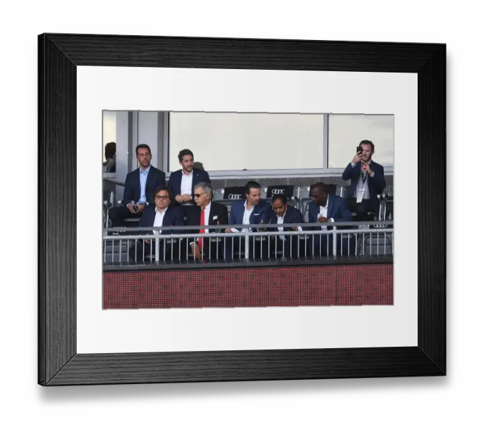 Framed Print : Arsenal Executives at 2019 Colorado Rapids Match