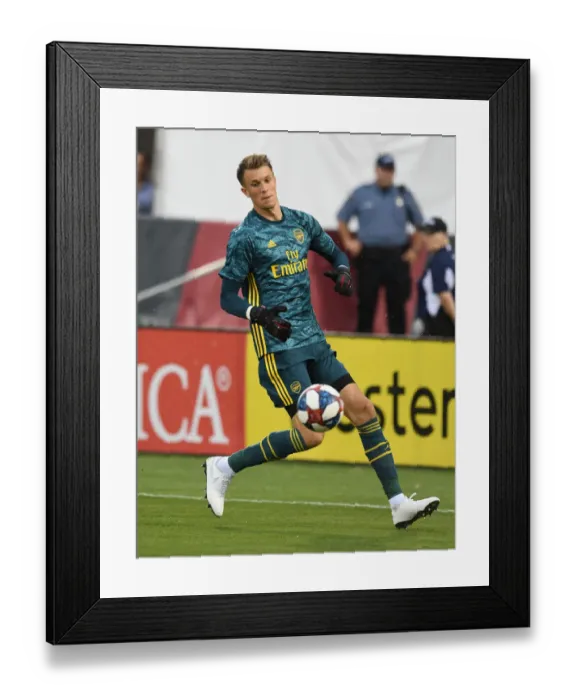Framed Print : Arsenal FC Training: Macey Goes Head-to-Head with Colorado Rapids (2019-20)