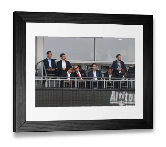 Framed Print : Arsenal Executives at 2019 Colorado Rapids Match Framed Print : Arsenal Executives at 2019 Colorado Rapids Match