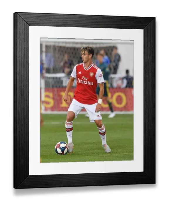 Framed Print : Arsenal's Robbie Burton in Action Against Colorado Rapids, 2019