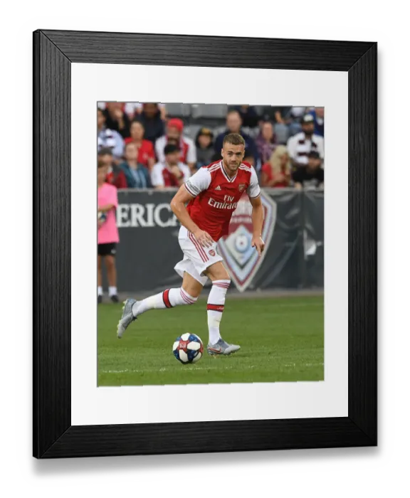 Framed Print : Arsenal's Calum Chambers in Action against Colorado Rapids