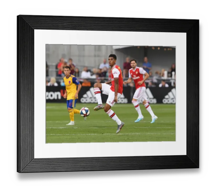 Framed Print : Arsenal's Tyreece John-Jules in Action against Colorado Rapids