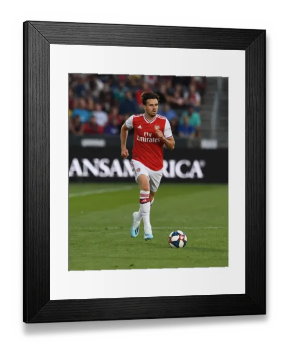 Framed Print : Arsenal's Jenkinson Faces Colorado Rapids in 2019 Pre-Season Clash