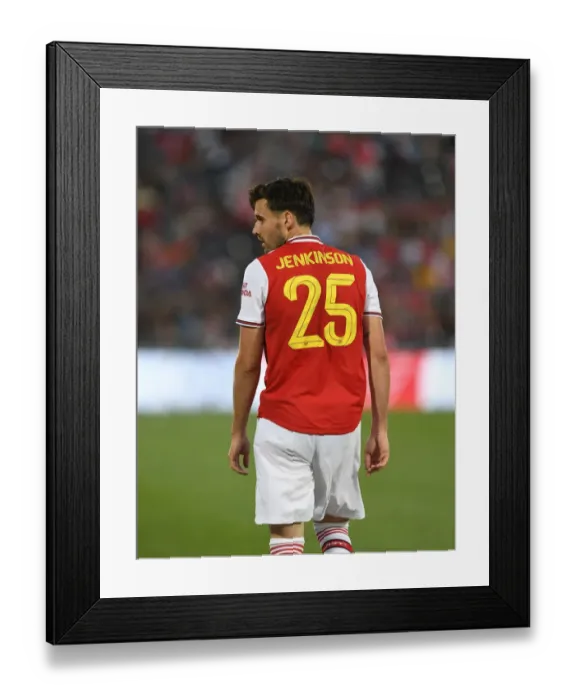 Framed Print : Arsenal's Carl Jenkinson in Action against Colorado Rapids
