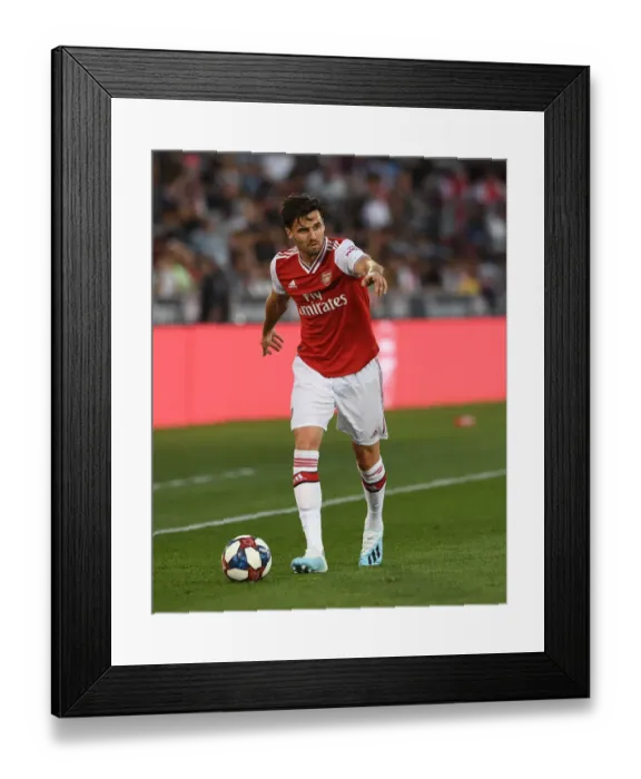 Framed Print : Arsenal's Jenkinson Faces Colorado Rapids in 2019-20 Pre-Season Clash