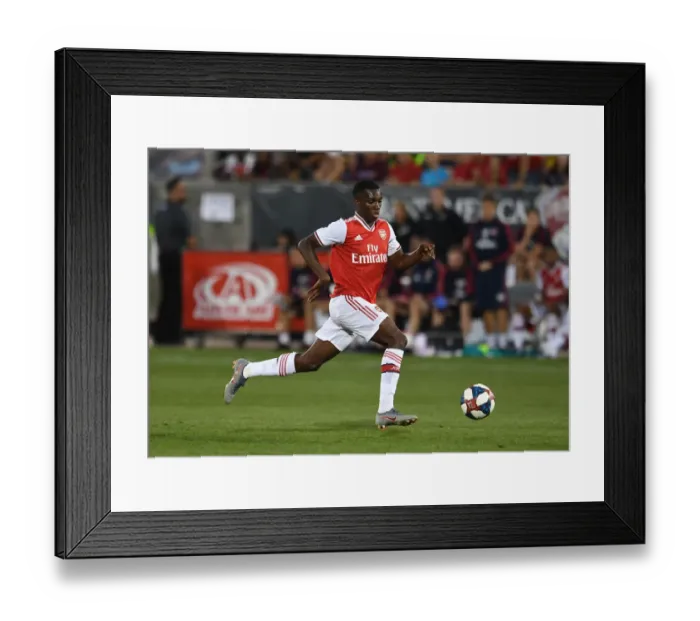 Framed Print : Arsenal's Eddie Nketiah in Action against Colorado Rapids Framed Print : Arsenal's Eddie Nketiah in Action against Colorado Rapids