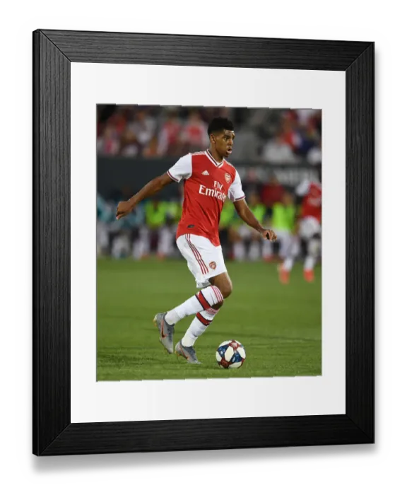 Framed Print : Arsenal's Tyreece John-Jules in Action against Colorado Rapids Framed Print : Arsenal's Tyreece John-Jules in Action against Colorado Rapids