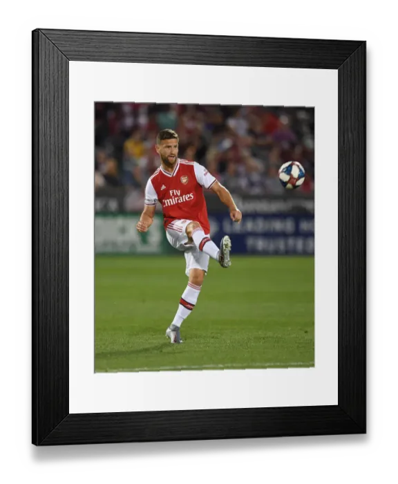Framed Print : Arsenal's Shkodran Mustafi in Action against Colorado Rapids Framed Print : Arsenal's Shkodran Mustafi in Action against Colorado Rapids