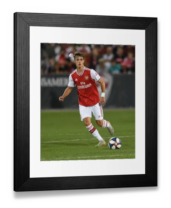 Framed Print : Arsenal's Robbie Burton in Action against Colorado Rapids Framed Print : Arsenal's Robbie Burton in Action against Colorado Rapids
