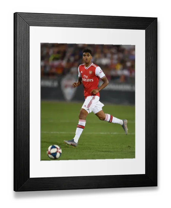Framed Print : Arsenal's Tyreece John-Jules in Action at Colorado Rapids Match Framed Print : Arsenal's Tyreece John-Jules in Action at Colorado Rapids Match
