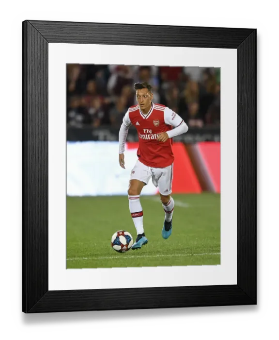 Framed Print : Mesut Ozil in Action: Arsenal vs Colorado Rapids, 2019
