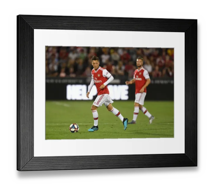 Framed Print : Mesut Ozil in Action: Arsenal vs Colorado Rapids, 2019 Framed Print : Mesut Ozil in Action: Arsenal vs Colorado Rapids, 2019