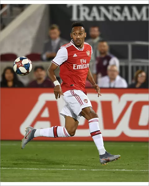 Arsenal's Aubameyang in Action against Colorado Rapids