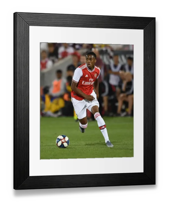 Framed Print : Arsenal's Joe Willock in Action Against Colorado Rapids Framed Print : Arsenal's Joe Willock in Action Against Colorado Rapids
