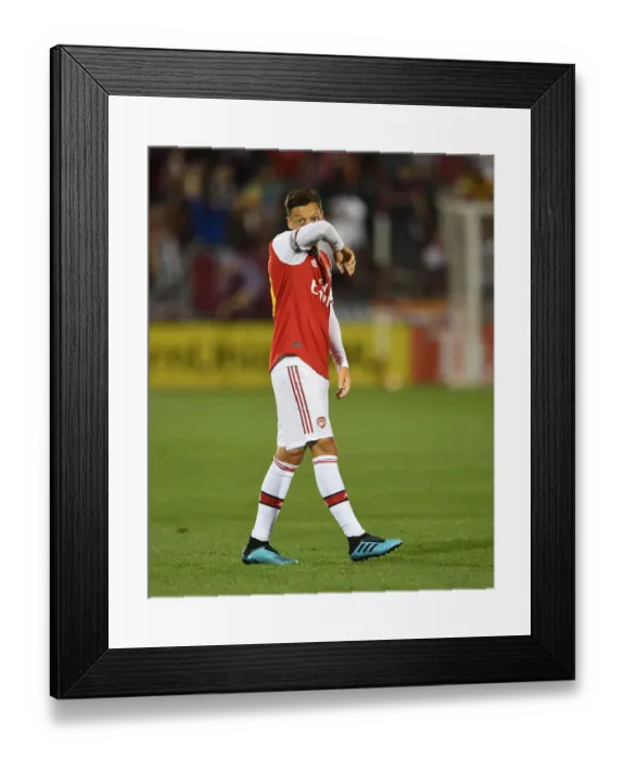 Framed Print : Mesut Ozil in Action: Arsenal vs Colorado Rapids, 2019 Framed Print : Mesut Ozil in Action: Arsenal vs Colorado Rapids, 2019