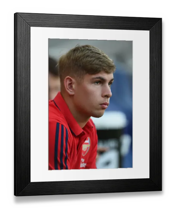Framed Print : Arsenal vs. Bayern Munich: International Champions Cup Clash in Los Angeles (2019-20)
